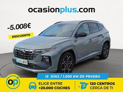 Gris / plata Usado 2023 Hyundai Tucson N Line SUV | 22.750 € (Precio justo)