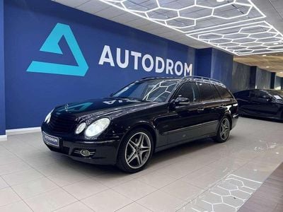 Usado Mercedes E220 Avantgarde 170 CV (125 kW) 2008 Negro Familiar