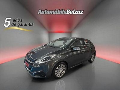 Usado Peugeot 208 Allure 110 CV (80 kW) 2017 Gris Utilitario