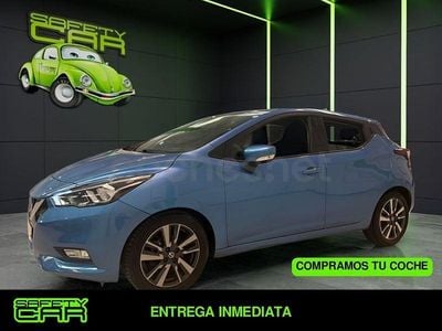 Usado Nissan Micra Acenta 90 CV (66 kW) 2018 Azul Utilitario