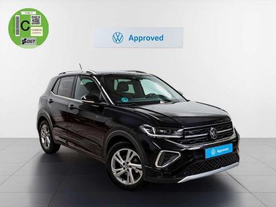 Usado VW T-Cross R-line 116 CV (85 kW) 2024 Negro SUV