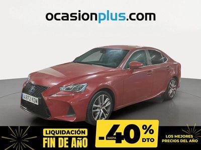 Rojo Usado 2017 Lexus IS300h Executive Line Berlina | 17.769 € (Precio justo)