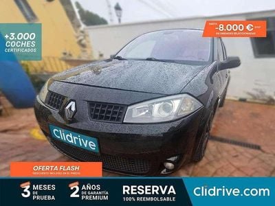 Usado Renault Mégane II 224 CV (164 kW) 2006 Negro Utilitario
