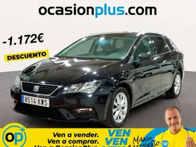 Brugt Seat Leon ST Style 116 HK (85 kW) 2019 Sort Stationcar