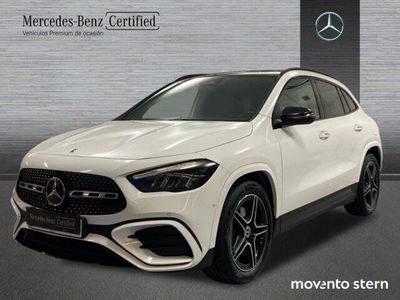 Blanco polar Usado 2024 Mercedes GLA200 AMG line SUV | 42.000 € (Precio justo)