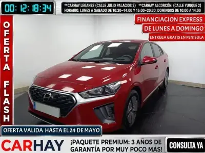 Usado Hyundai Ioniq 141 CV (103 kW) 2021 Rojo Utilitario