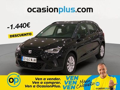Usado Seat Arona Style 110 CV (80 kW) 2023 Negro SUV