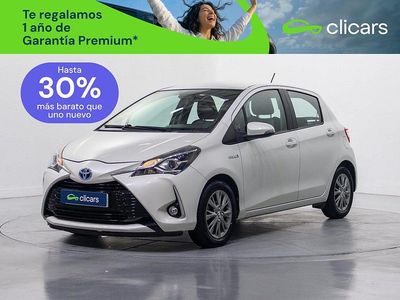 Usado Toyota Yaris Hybrid Active 100 CV (73 kW) 2018 Blanco Berlina