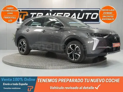 Usado DS Automobiles DS7 Crossback Bastille 130 CV (95 kW) 2023 Gris / plata SUV