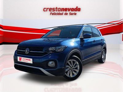 Usado VW T-Cross Advance 95 CV (69 kW) 2021 Azul SUV