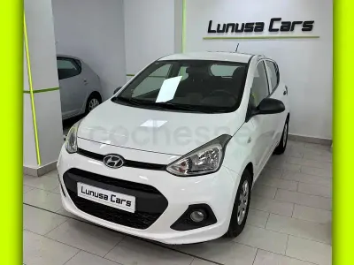 Usado Hyundai i10 67 CV (49 kW) 2016 Blanco Utilitario