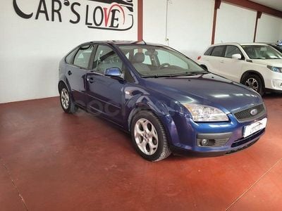 Käytetty Ford Focus Trend 90 HP (66 kW) 2008 Sininen Sedan