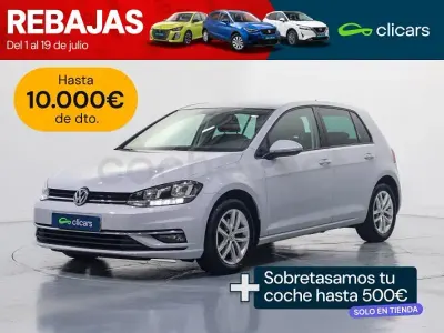 Usado VW Golf Sportsvan Advance 125 CV (91 kW) 2017 Blanco Monovolumen