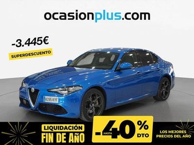 Azul Usado 2019 Alfa Romeo Giulia Veloce Berlina | 37.900 € (Un poco caro)