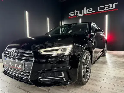 Usado Audi A4 S-Line 150 CV (110 kW) 2018 Negro Berlina