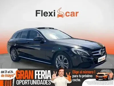 Usado Mercedes C200 150 CV (110 kW) 2018 Negro Familiar