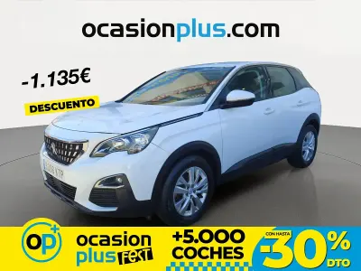 Brugt Peugeot 3008 Active 130 HK (95 kW) 2019 Hvid SUV