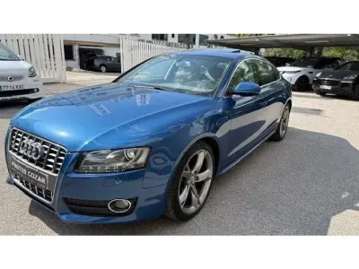 Usado Audi A5 Sportback S-Line 180 CV (132 kW) 2010 Azul Utilitario