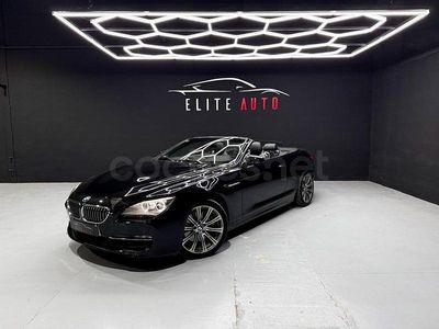 Usado BMW 640 Cabriolet Comfort Edition 313 CV (230 kW) 2013 Negro Descapotable