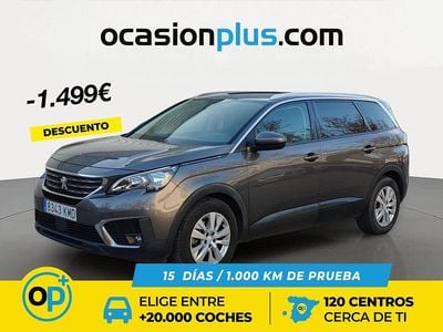 Gris Usado 2018 Peugeot 5008 Active Monovolumen | 16.490 € (Precio justo)