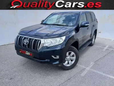 Usado Toyota Land Cruiser 204 CV (150 kW) 2022 Azul SUV