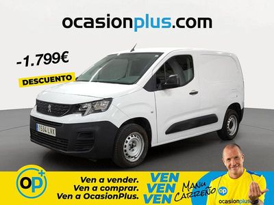 Usado Peugeot Partner 98 CV (72 kW) 2022 Blanco Monovolumen