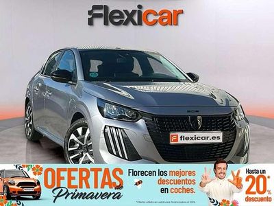 Usado Peugeot 208 Allure 102 CV (75 kW) 2024 Gris Utilitario