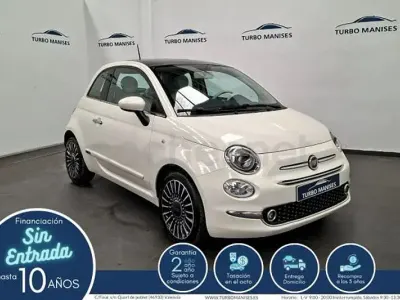 Usado Fiat 500 Lounge 69 CV (50 kW) 2016 Blanco Berlina