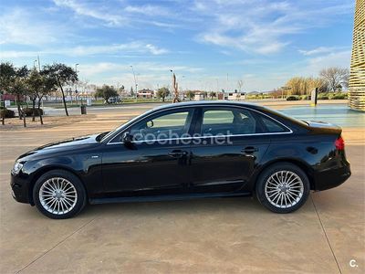 Usado Audi A4 S-Line 150 CV (110 kW) 2014 Negro Familiar