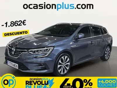 Usado Renault Mégane GrandTour Techno 140 CV (102 kW) 2023 Gris Familiar