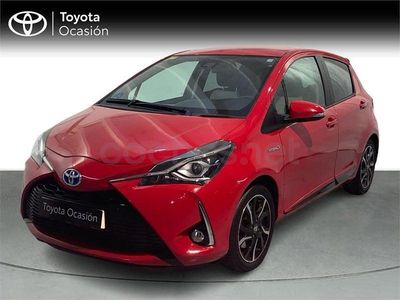 Usado Toyota Yaris Hybrid Edition 100 CV (73 kW) 2018 Rojo Berlina