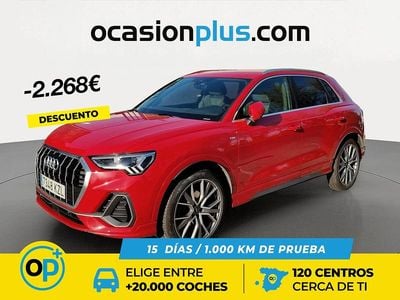 Usado Audi Q3 S-Line 150 CV (110 kW) 2019 Rojo SUV