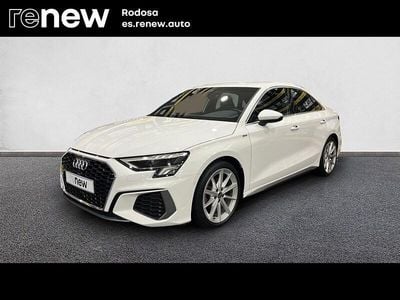Usado Audi A3 S-Line 150 CV (110 kW) 2022 Blanco Berlina