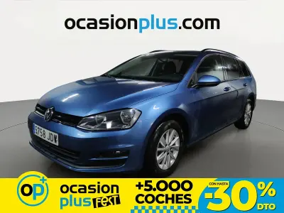 Usado VW Golf VII Business 105 CV (77 kW) 2015 Azul Familiar