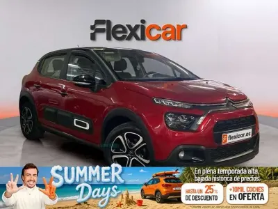 Usado Citroën C3 Feel 83 CV (61 kW) 2022 Rojo Utilitario