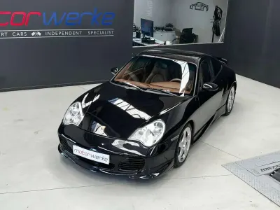Usado Porsche 911 Turbo 420 CV (308 kW) 2002 Negro Coupe