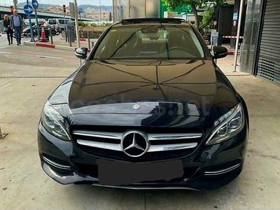 Usado Mercedes C220 Avantgarde 170 CV (125 kW) 2015 Negro Berlina