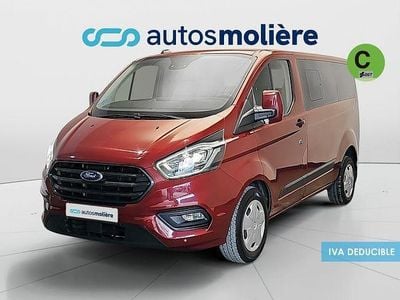 Usado Ford Transit Custom Trend 130 CV (95 kW) 2022 Gris Familiar