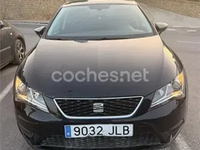 Usado Seat Leon Style 115 CV (84 kW) 2016 Negro Berlina