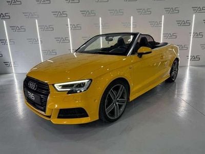 Usado Audi A3 Cabriolet Design 150 CV (110 kW) 2017 Amarillo Descapotable