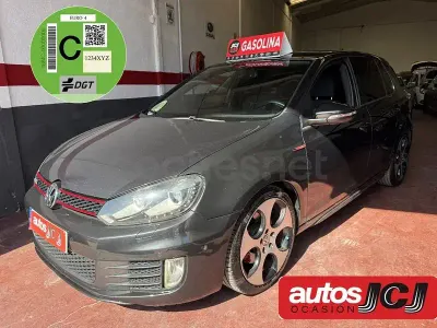 Usado VW Golf VI GTI 210 CV (154 kW) 2011 Negro Utilitario