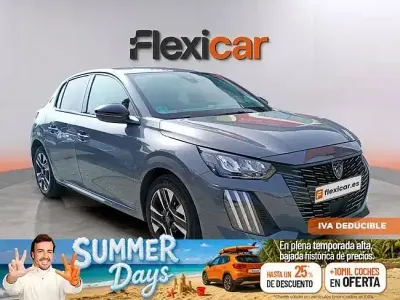 Usado Peugeot 208 Allure 100 CV (73 kW) 2025 Gris Utilitario