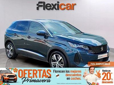 Usado Peugeot 3008 Allure 130 CV (95 kW) 2021 Azul SUV