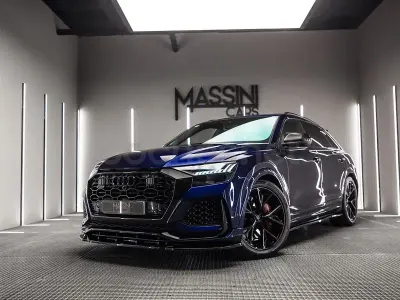 Usado Audi Q8 Design 600 CV (441 kW) 2020 Azul SUV