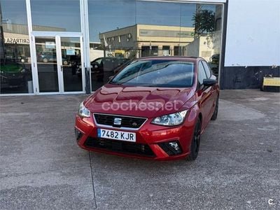 Usado Seat Ibiza FR 115 CV (84 kW) 2018 Rojo Berlina