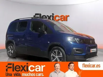 Usado Peugeot Rifter GTi 100 CV (73 kW) 2023 Azul Monovolumen