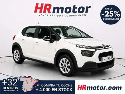 Usado Citroën C3 Live 100 CV (73 kW) 2022 Blanco Utilitario
