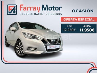 Gris / plata Usado 2018 Nissan Micra Acenta Berlina | 11.950 € (Un poco caro)