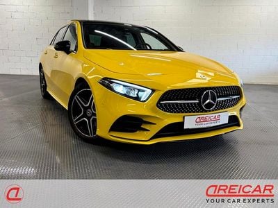 Usado Mercedes A200 AMG 163 CV (119 kW) 2022 Amarillo sol Utilitario