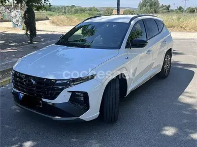Usado Hyundai Tucson N Line 150 CV (110 kW) 2023 Blanco SUV